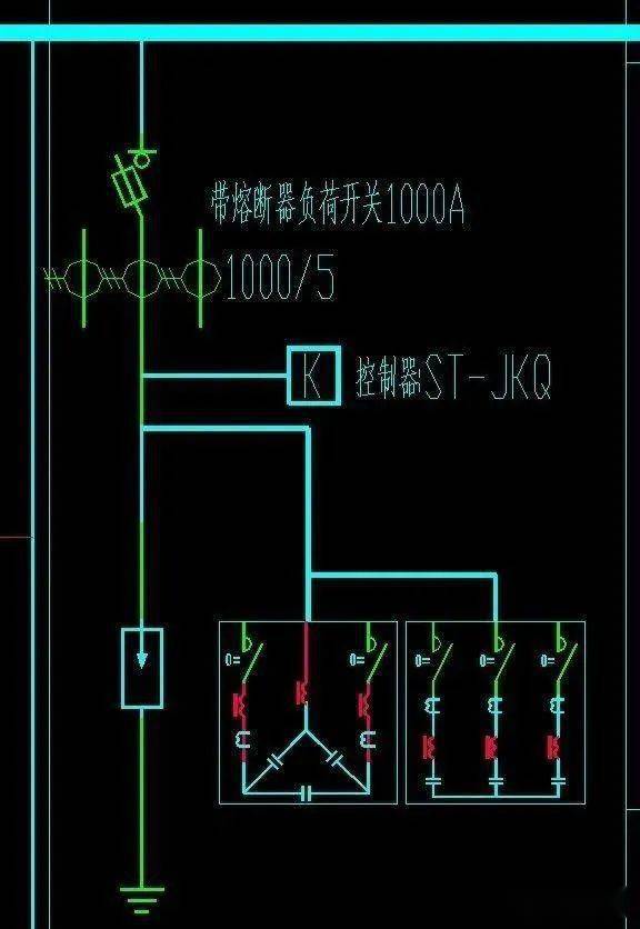 10kv高压线路图绘图图片