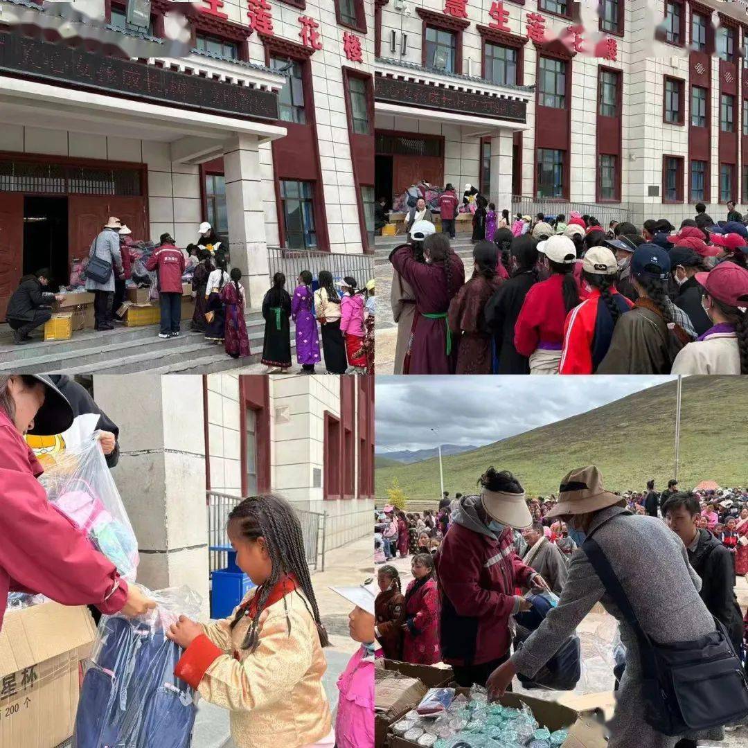 六一儿童节来临之际,5月31日我委组织人员赴玛沁县拉加镇女子学校开展