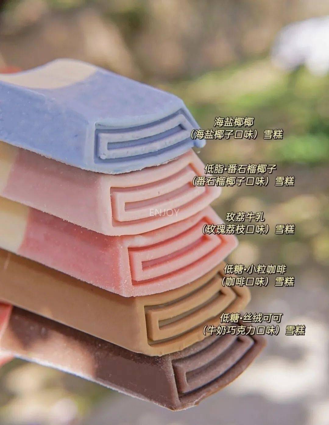 钟薛高经典口味10只 钟薛高新品随机sassa10支!