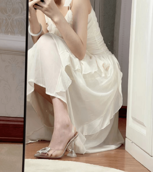 被全网美女按头洗脑的鞋子,秀腿神器,买回来就后悔了_凉鞋_夏天_姐姐