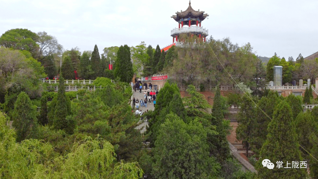 隴西仁壽山森林公園,這邊風景獨好!_甘肅省_景色_書畫