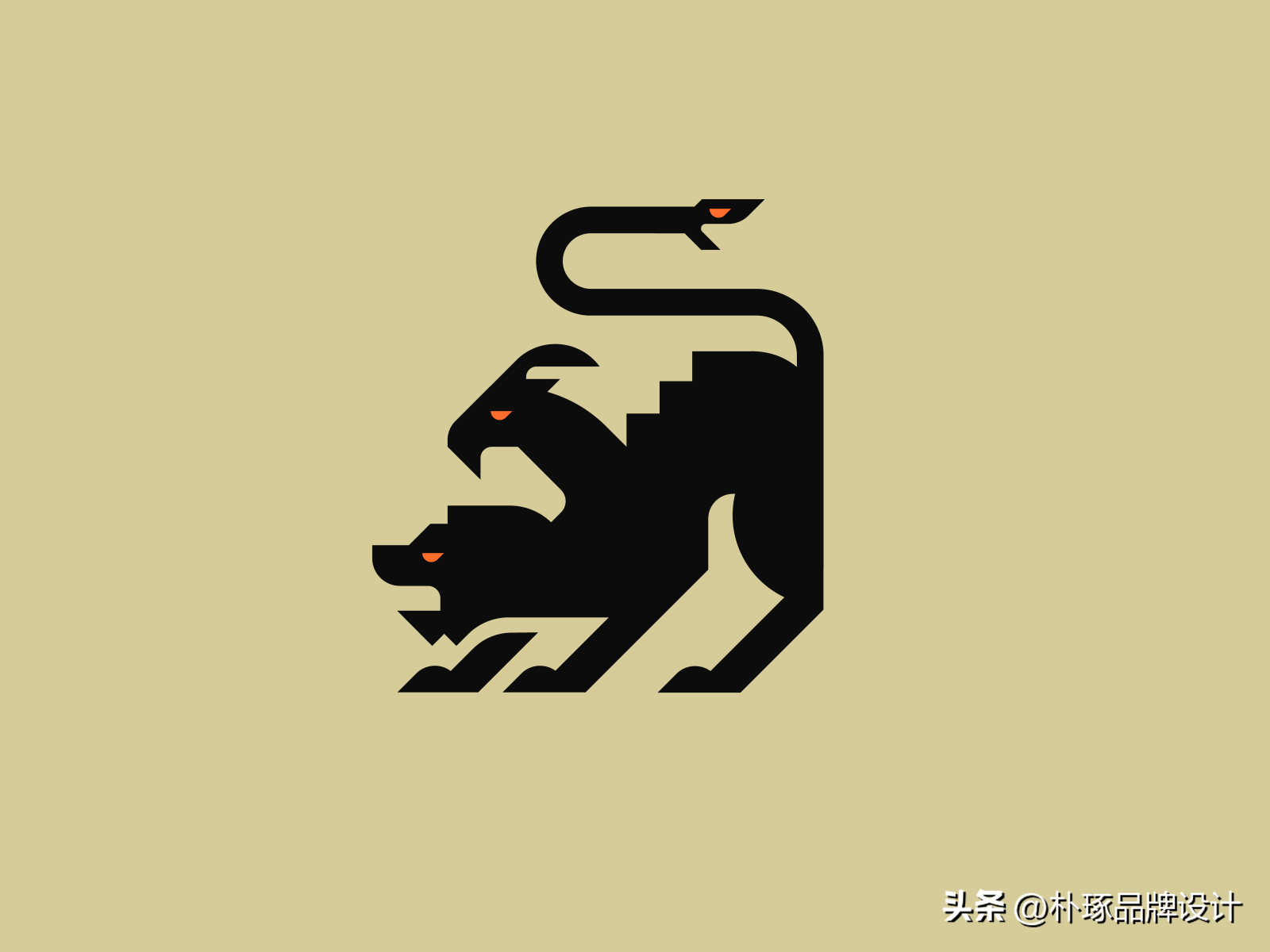 霸气外漏 54款狮子创意logo设计创意分享
