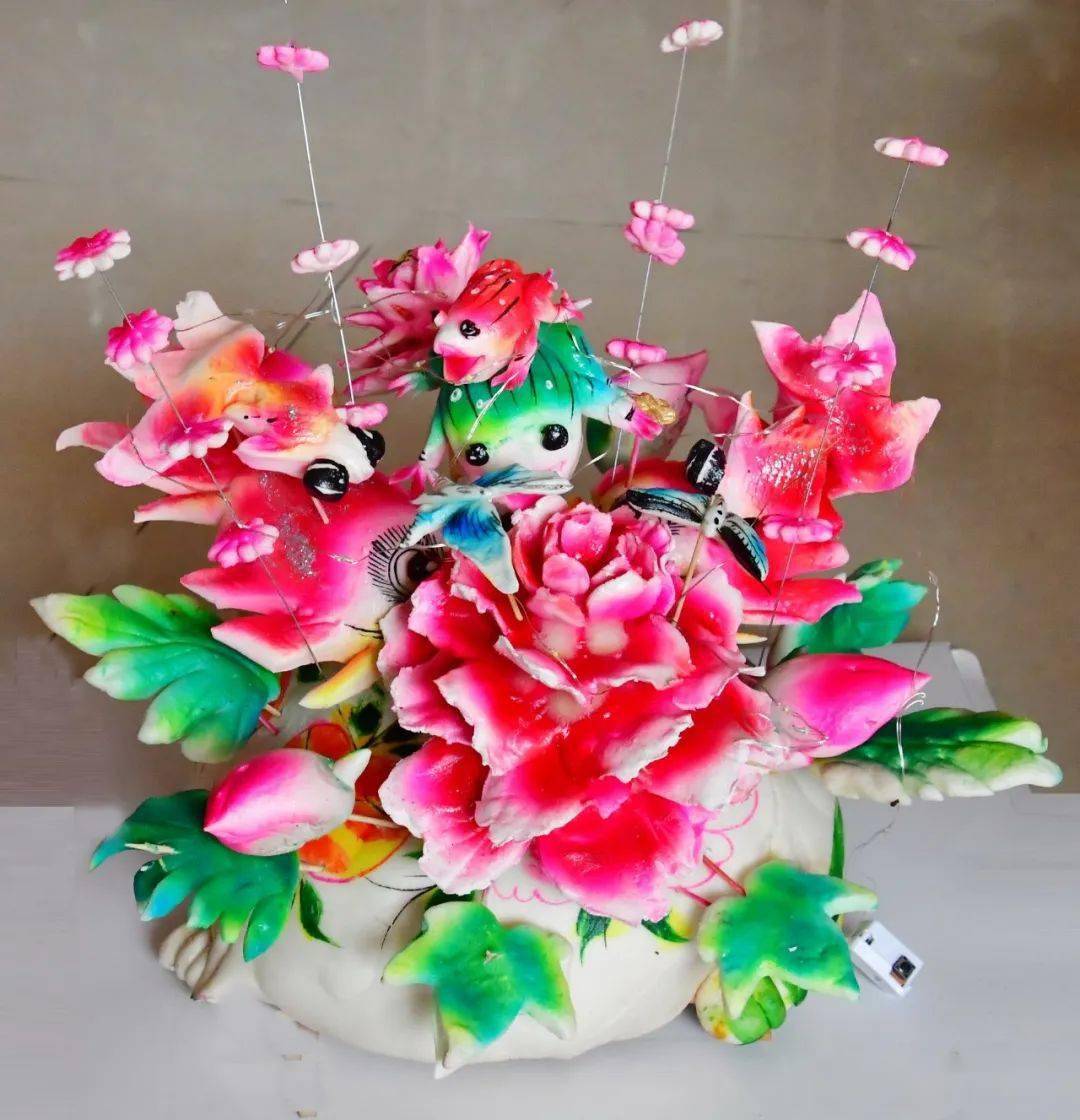 全国乡村工匠职业技能比赛第四站:代县选手白晓玲荣获面塑大赛金奖