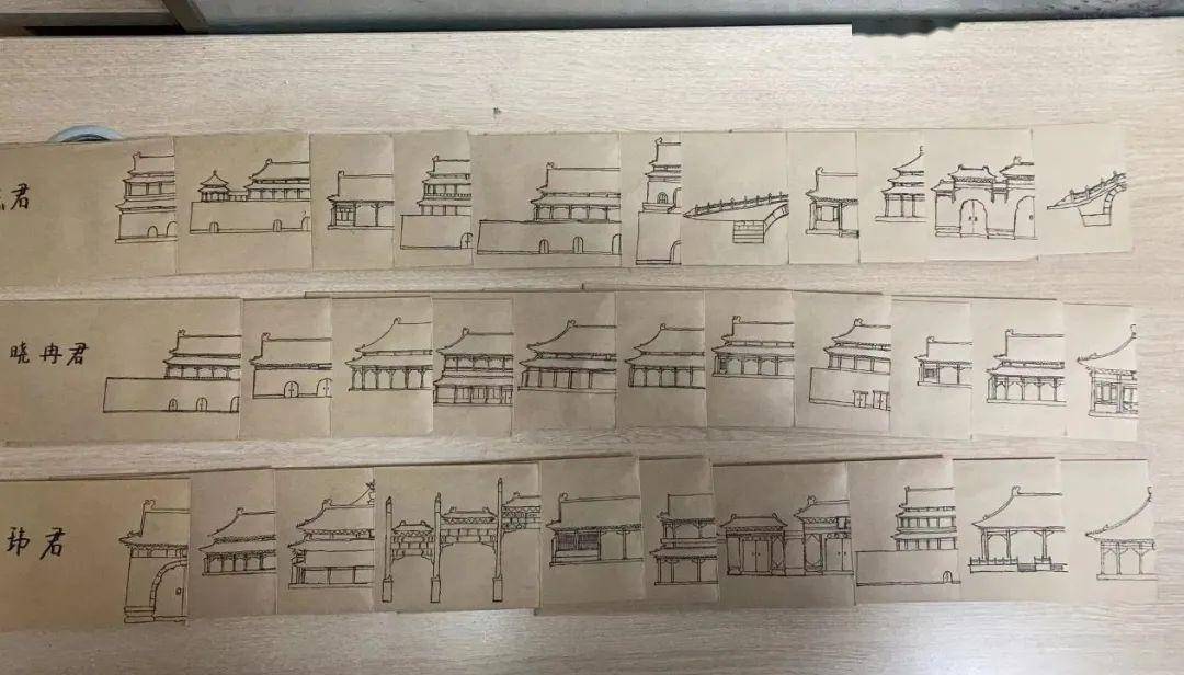 高三老师手绘中轴线,亲笔致信高考生——_杨征_建筑_毕业生