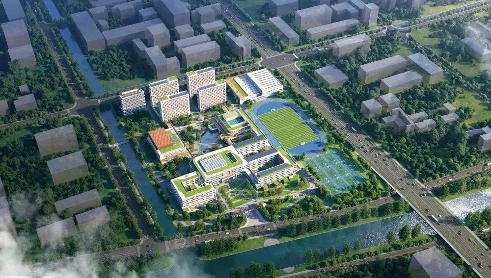天一中学宛山湖分校效果图2.