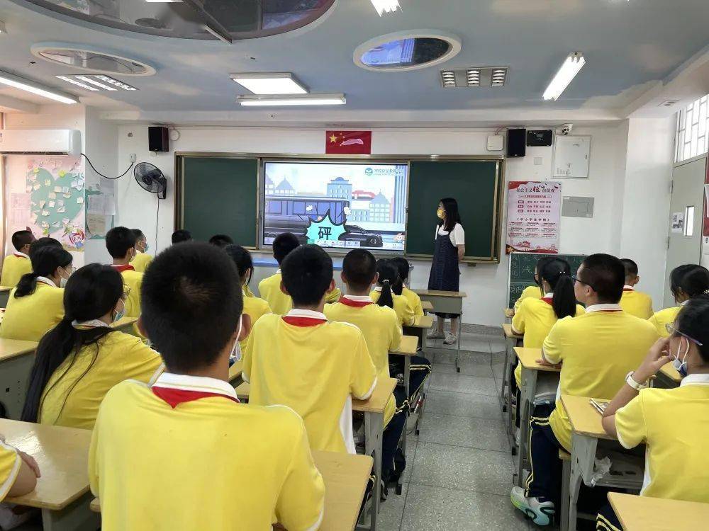 安全生产月 交通安全行——福州屏东中学屏北分校开展第22个全国"