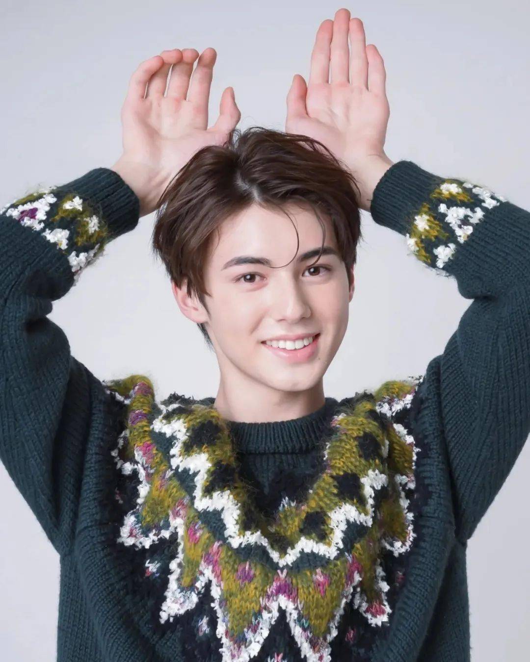 十七岁的日本男模,好可爱的男孩子!_成为了_sho_alex