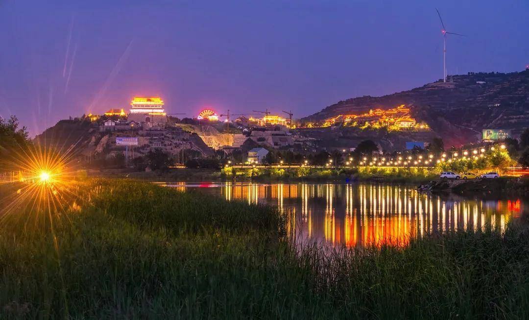 沉浸式体验~潼关古城夜景,真的是泰裤辣!