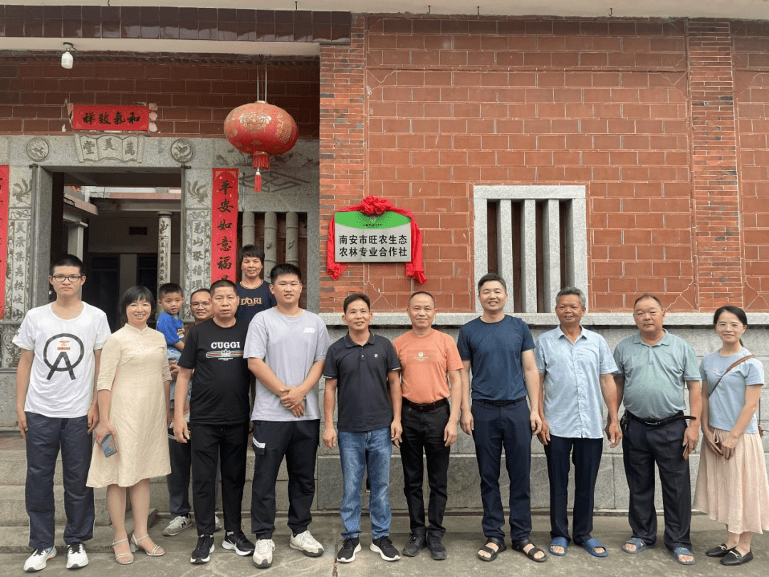 蓬华镇大演村"南安市旺农生态农林专业合作社"揭牌成立_发展_资源
