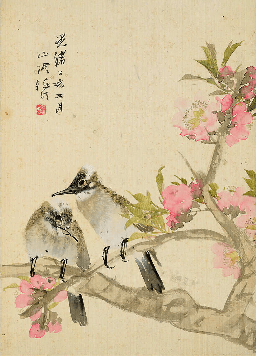 任伯年：花鸟册_搜狐网