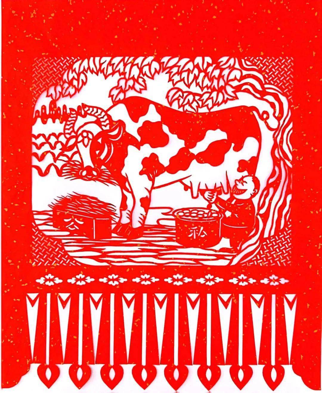 黑龙江绥化吊钱剪纸作品赏析_建设_王玉芬_民间