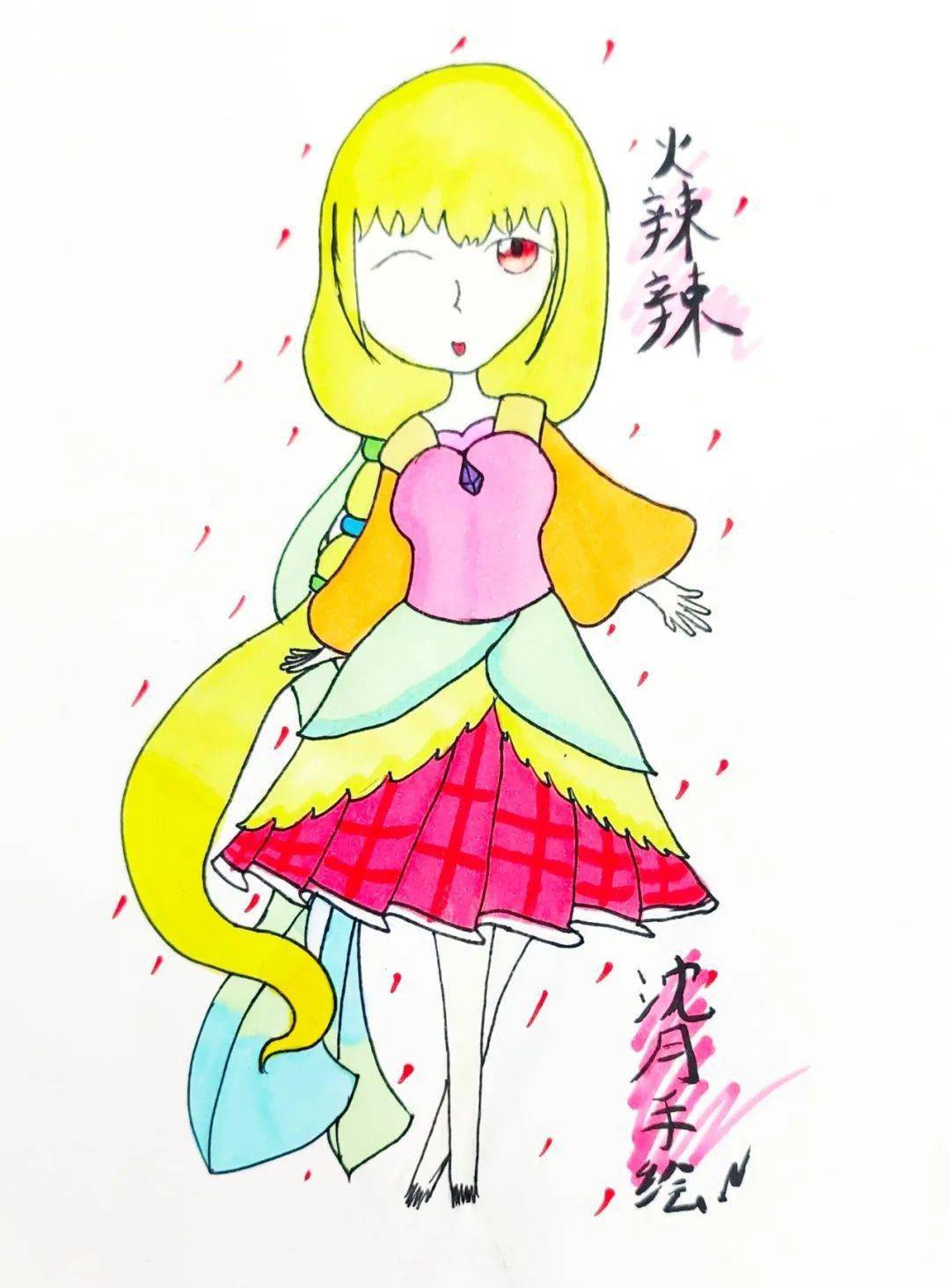 【顶呱呱画室】大中华寻宝记女团出道!_神兽_作品_拟人