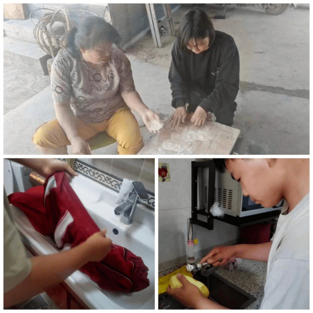 教育之窗丨"家务我来试身手,感恩之情心中留"——行唐二中开展劳动