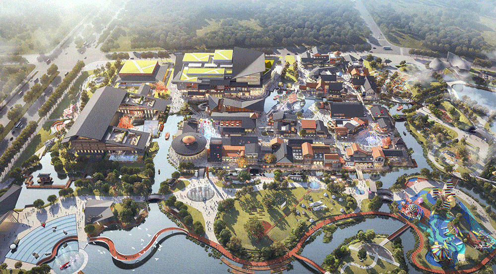 保定文旅小镇效果图来了!位置在这里._建设_项目_规划