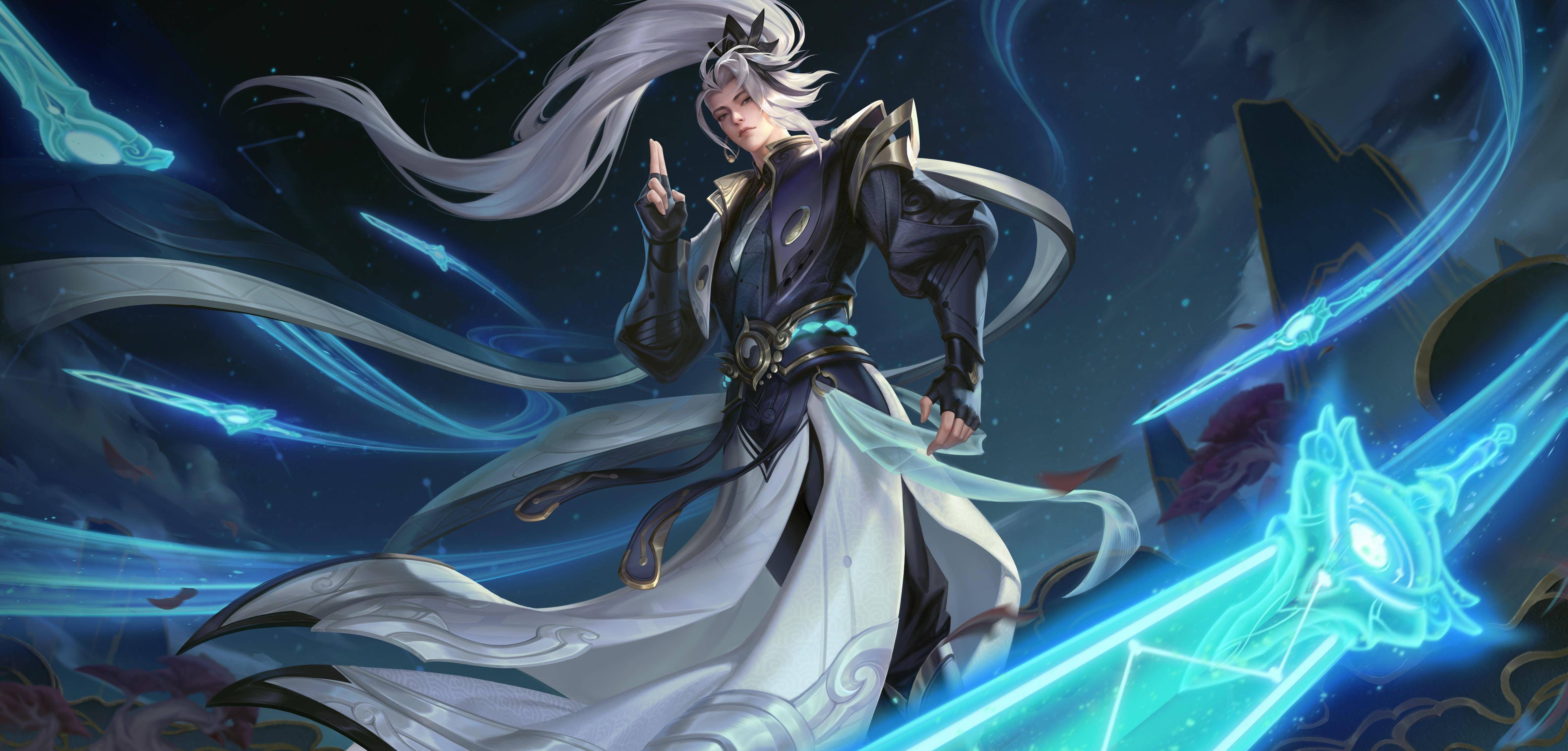 王者荣耀:全新甄选皮肤特效曝光,诸葛亮携阴阳八卦御剑登场_全球_传说