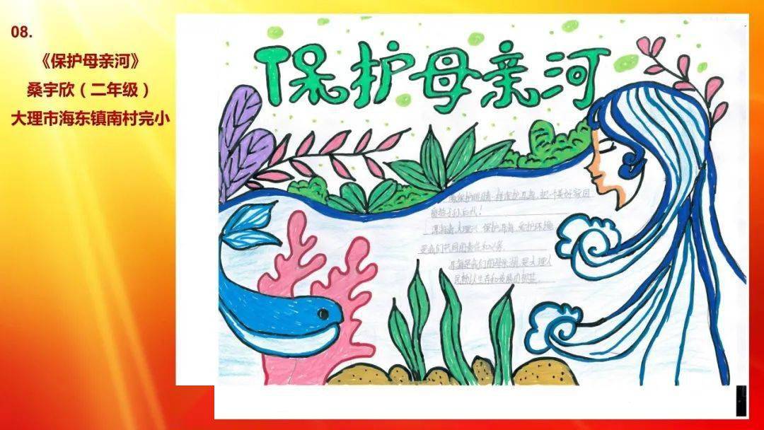 集锦 | 孩子们指尖的"共护洱海母亲湖"