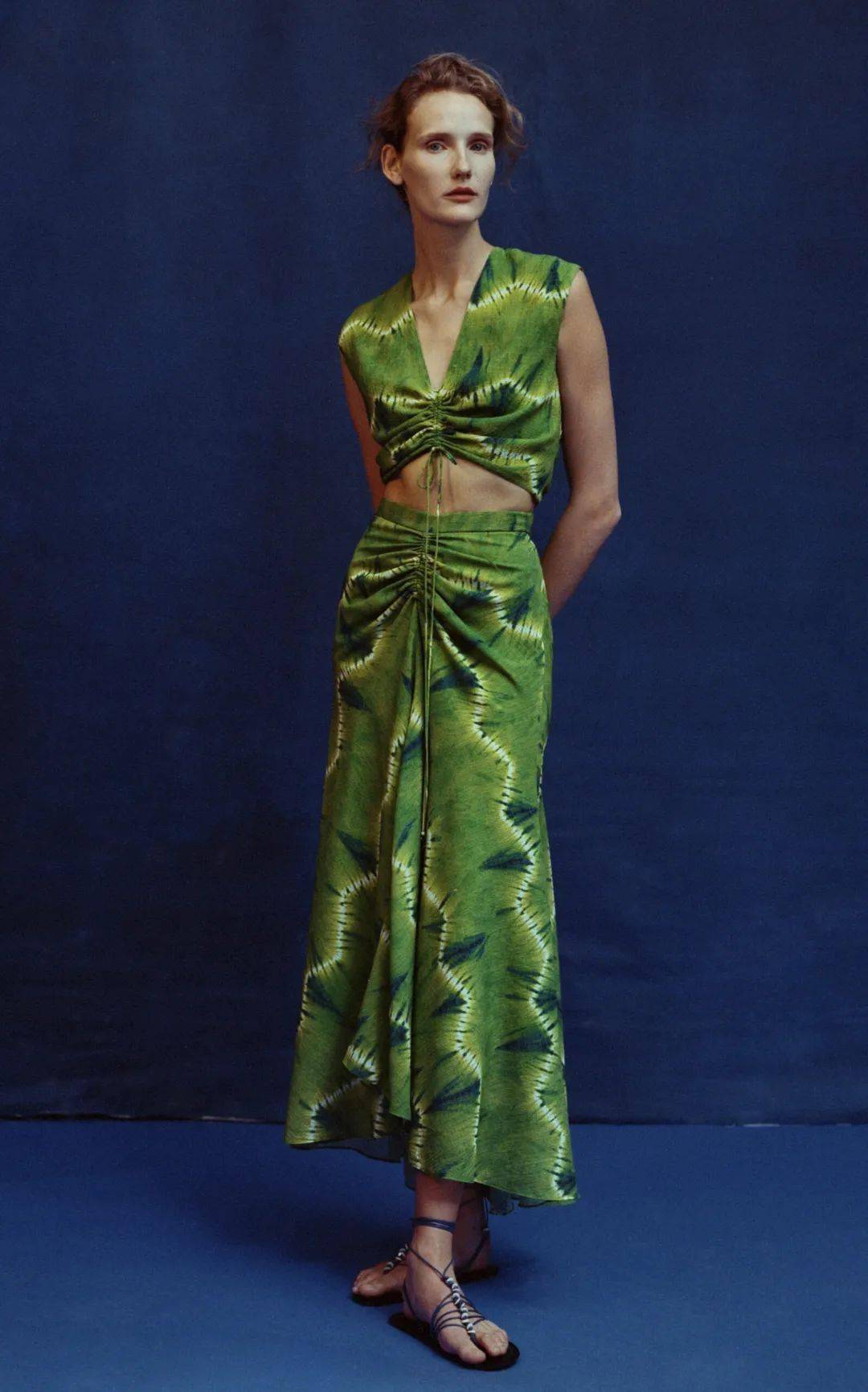 绿色_礼服_johanna