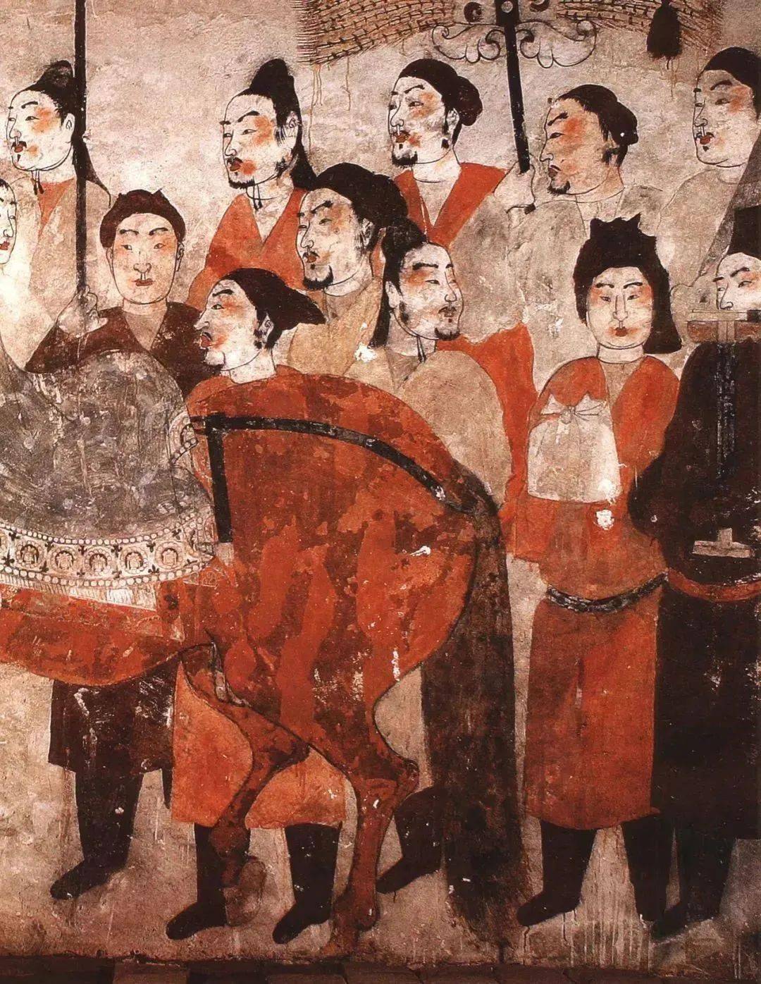 古墓丽影!徐显秀墓壁画有了新"形象"_苗振洁_瓷盘_太原