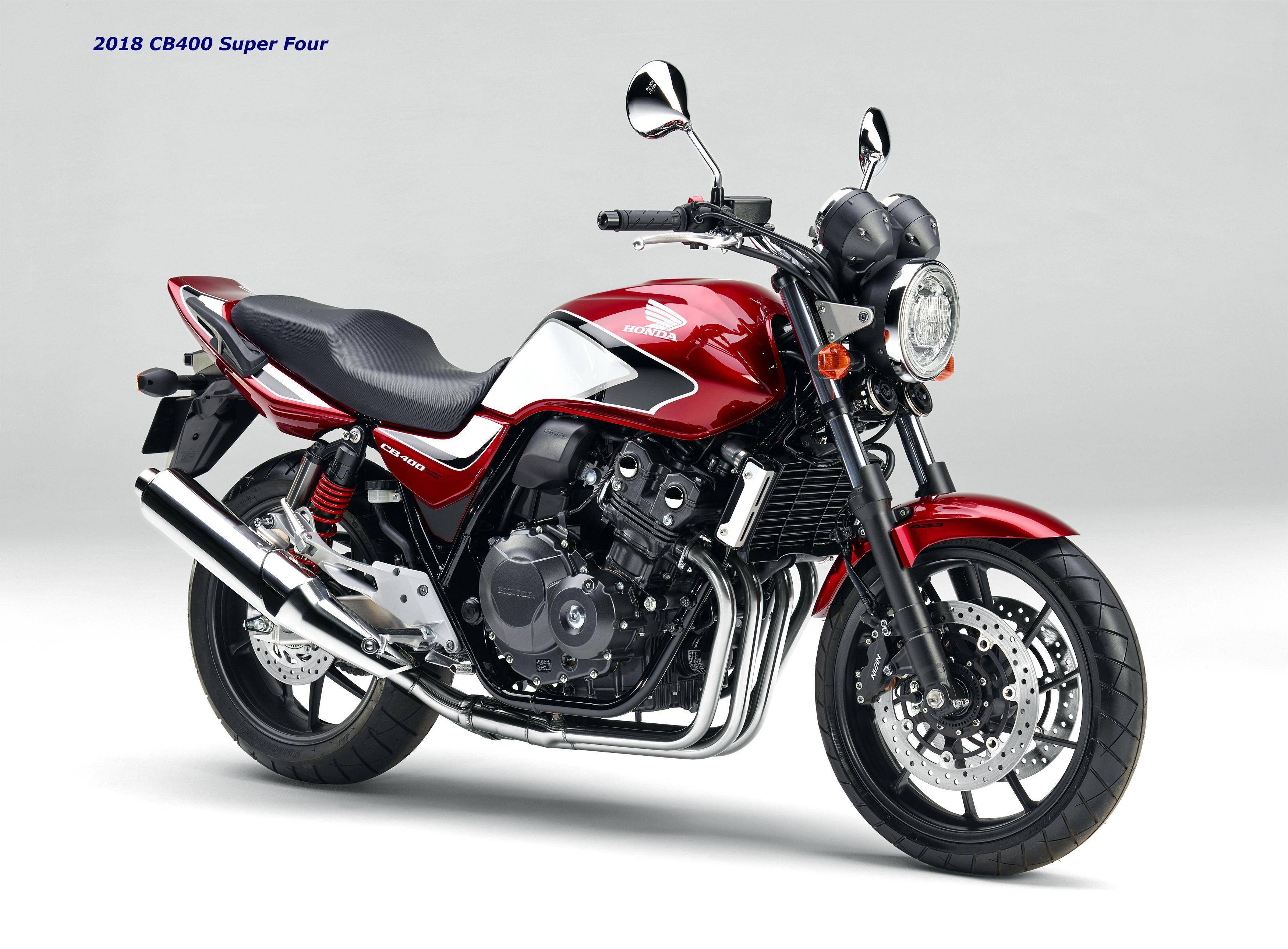 下面的图片,2015 - 2019 各个版本的 cb400 super four/cb400 super