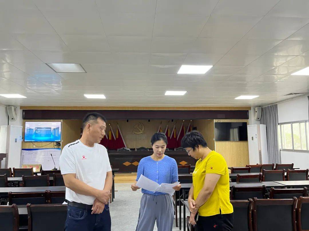 区委常委,组织部部长张田怡深入漳墩镇检查指导防汛