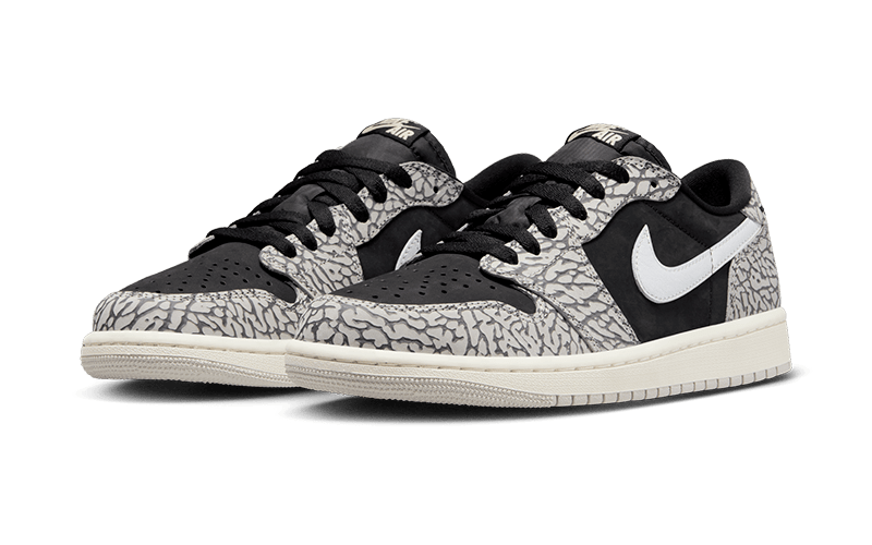 『 发售 | air jordan 1 low og black cement 』_图案_微信_价格