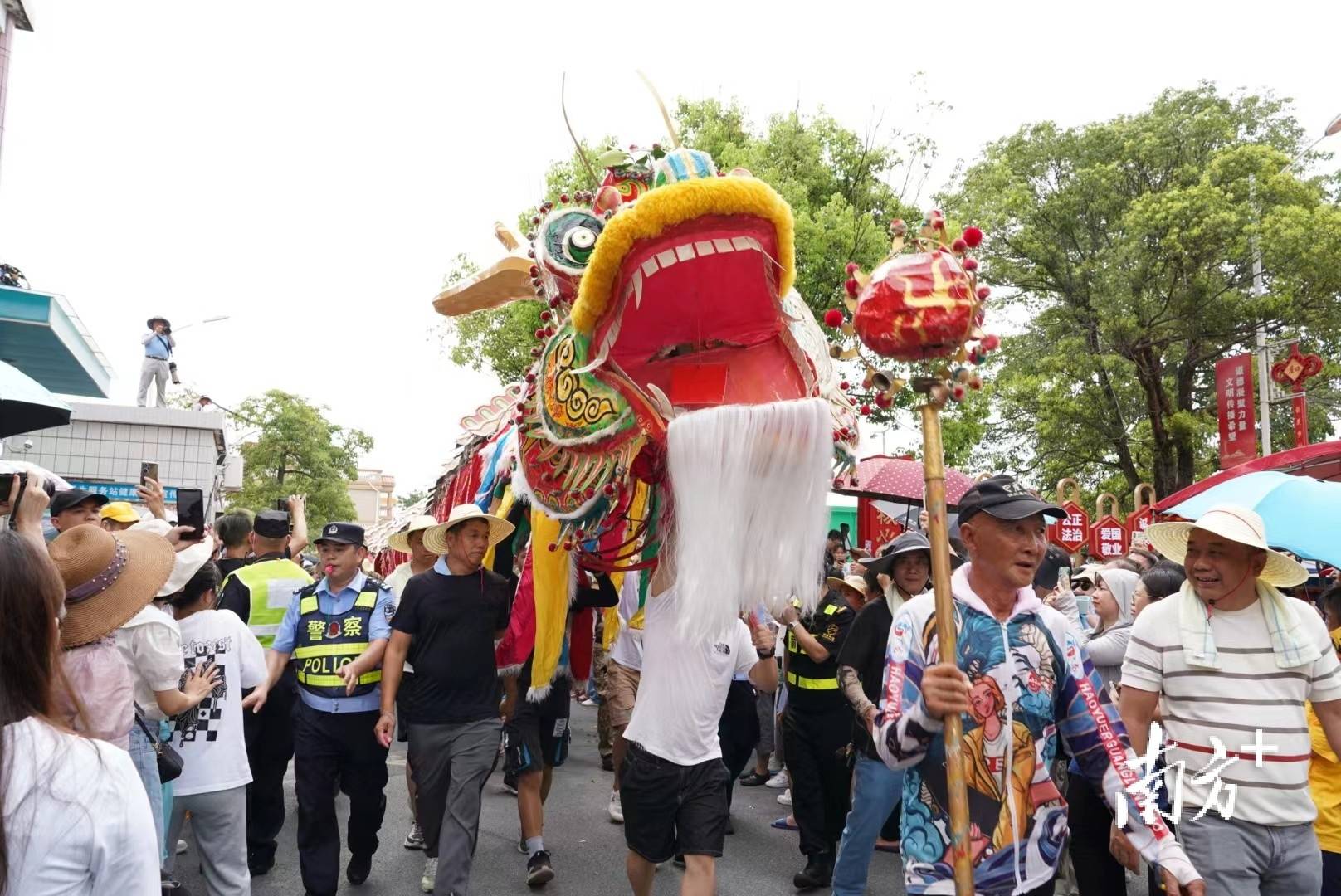 图集|中山崖口,飘色巡游盛景重启_连婉晴_南方_南朗