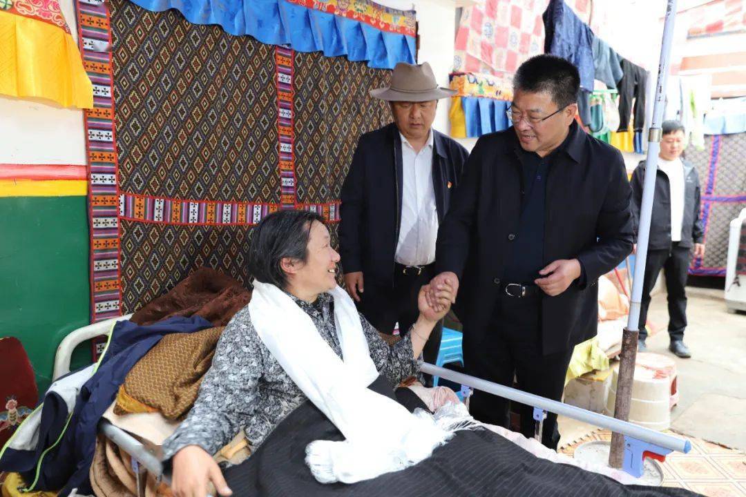 天津市宁河区考察调研组到昌都市贡觉县考察对口支援工作_情况_援藏