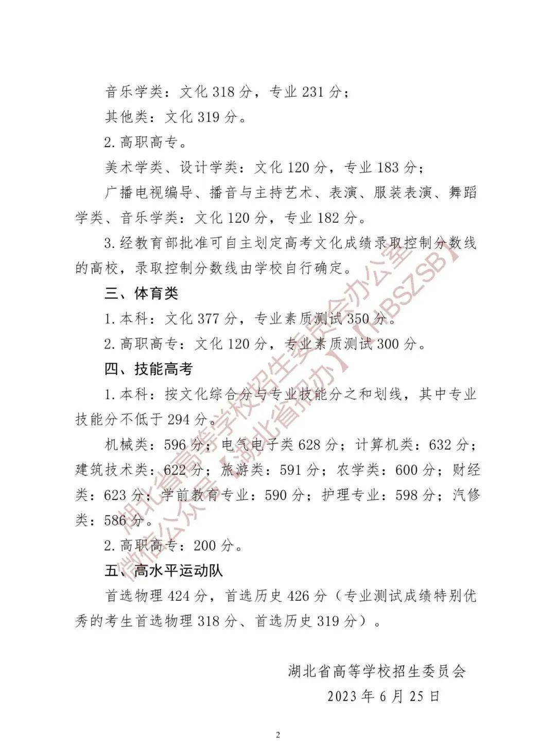 湖北省2023年高考录取分数线_湖北高校预估分数线_湖北填报志愿系统