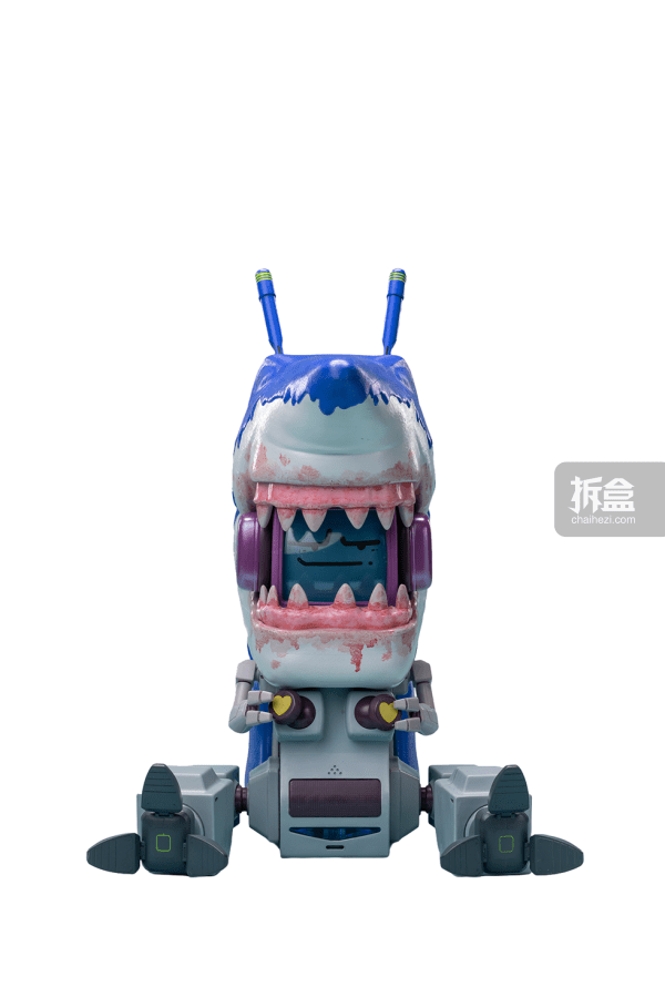 coomodel miego 鲨鱼街机 游戏机ns发光潮流手办摆件_主体_官方_屏幕