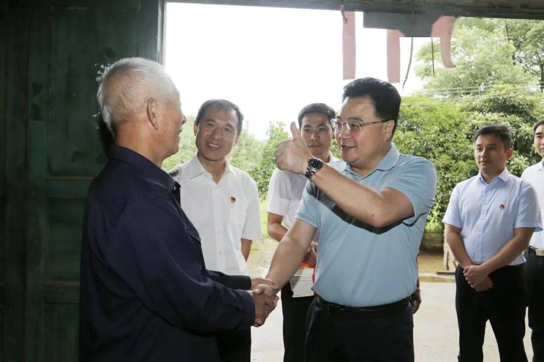 赵立平到珠山镇大冲村参加"走基层,找问题,想办法,促发展"主题党日