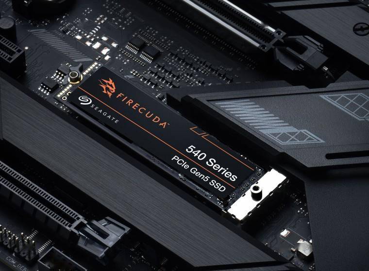 希捷推出FireCuda 540 PCIe Gen5固态硬盘 随机读写1.30M~1.50M