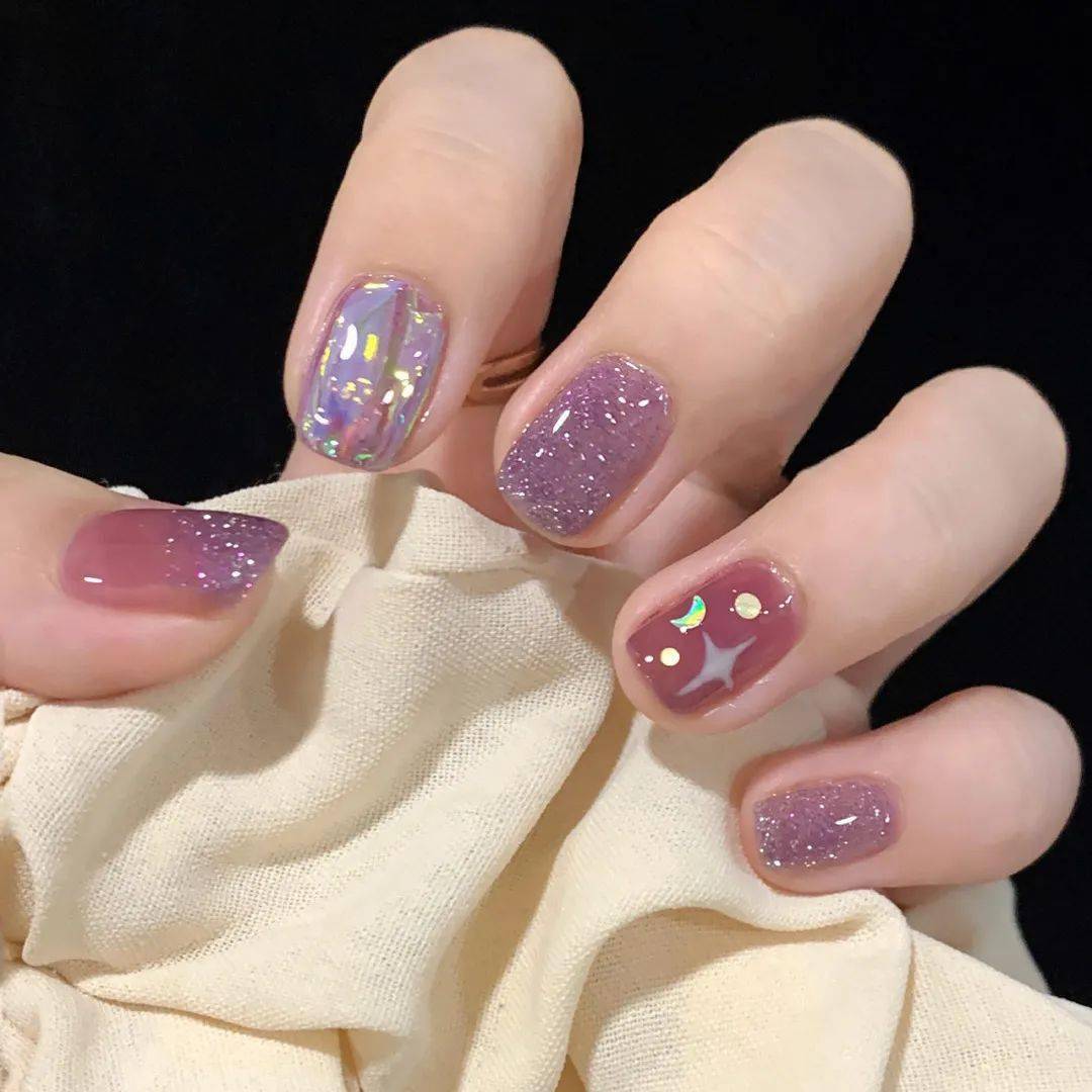 2023新款猫眼美甲大赏,真是又甜又酷!_指尖_想学_款式