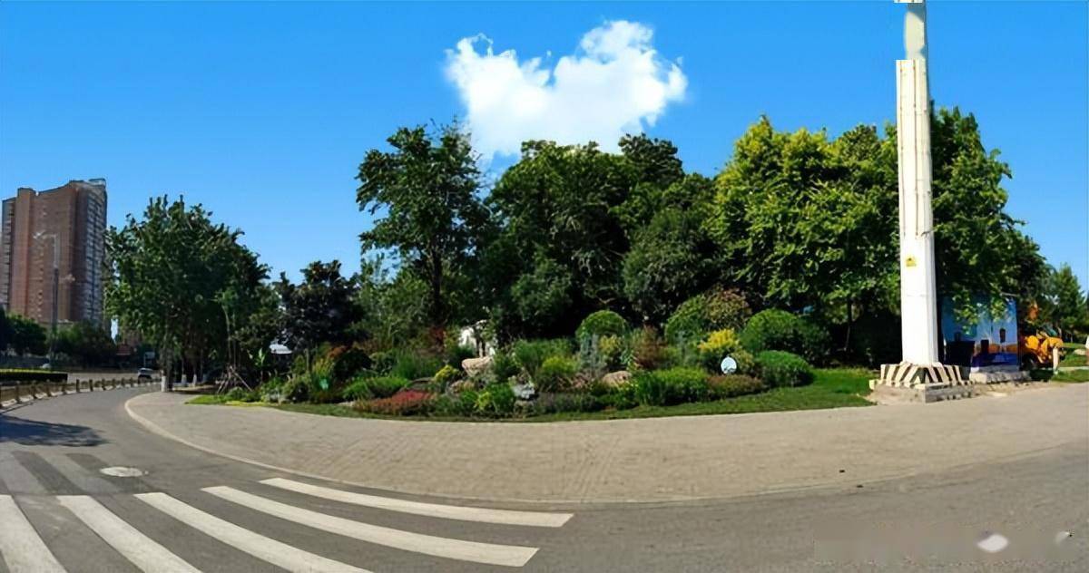 转角花正艳 境上又添彩——花境建设扮靓安阳城市颜值