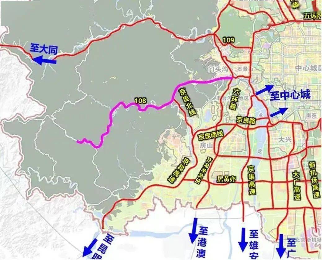 北京六环线图片