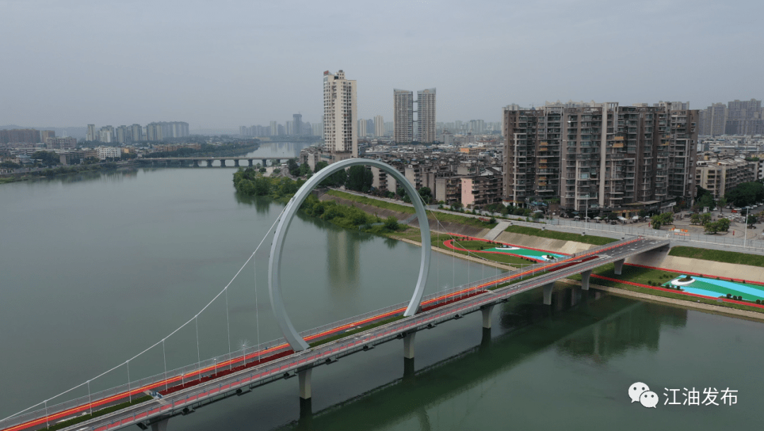 江油这座"便民桥"即将通行_桥梁_项目_外滩