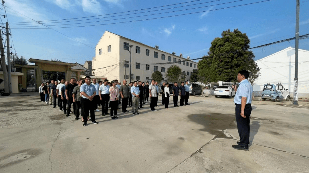 杨湖口镇:重温入党誓词 坚定理想信念_镇党委_鹿邑县_金生