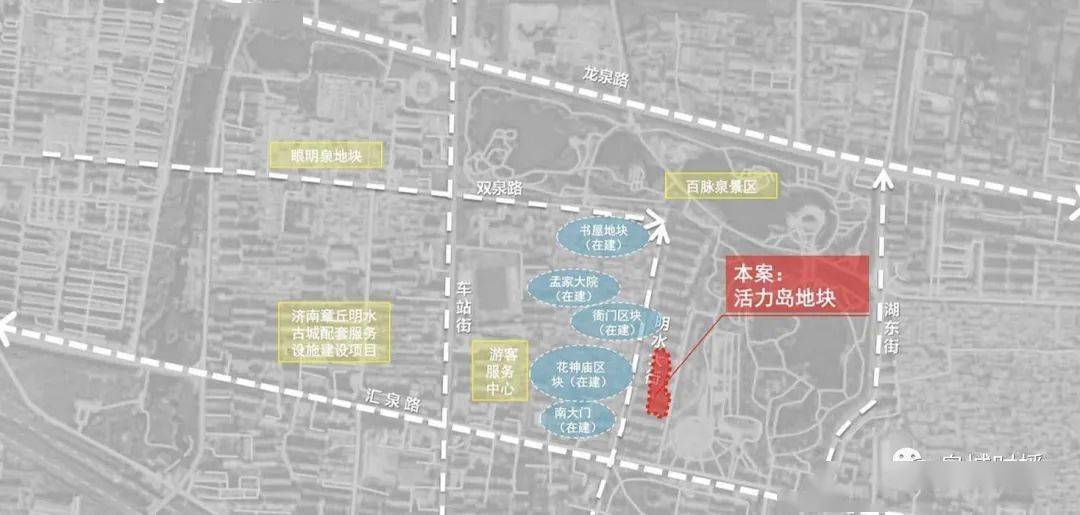 章丘明水古城要建个岛!