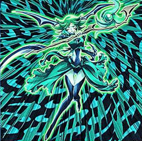 温蒂)●动画游戏王5ds中,这张卡由卡莉使用而出场(初次于第38话登场)