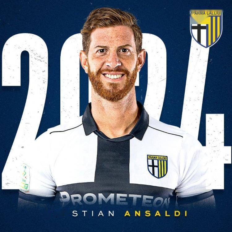 官方:36岁阿根廷边卫安萨尔迪与帕尔马续约一年_比赛_赛季_贡献