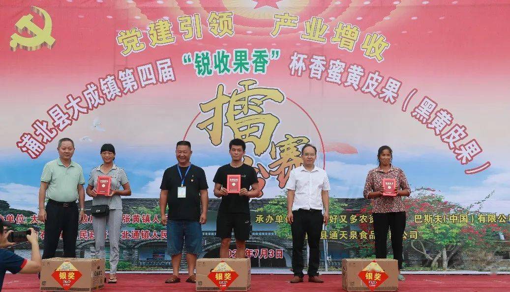 【重实效 强实干 抓落实】浦北:果农"打擂台 " 决出"黄皮王"_大成镇