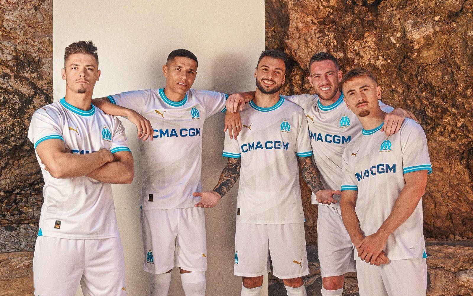 puma推出马赛俱乐部23/24赛季主客场球衣_城市_白色_设计