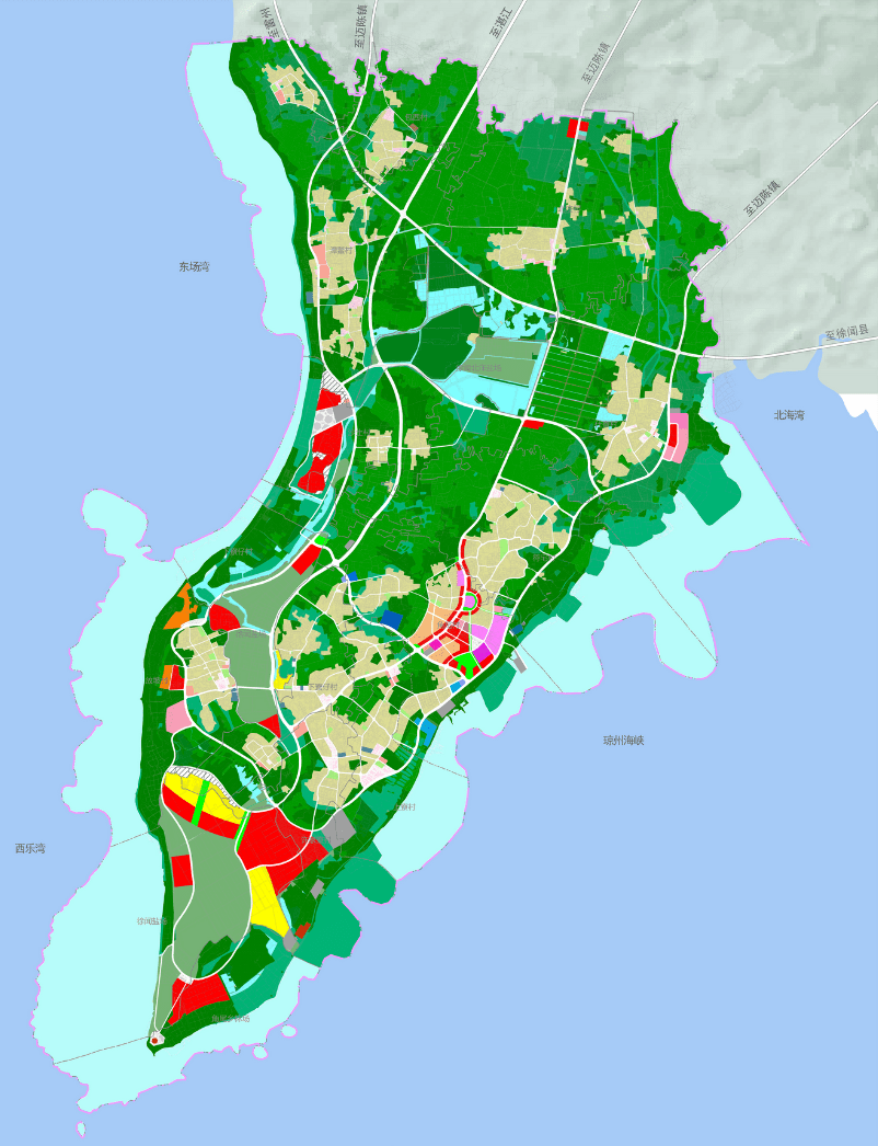 6大功能区"彩绘"极美大陆最南端→_旅游_乡村_湛江市