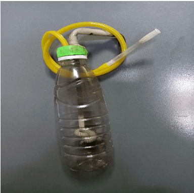 矿泉水瓶制作吸毒工具图片