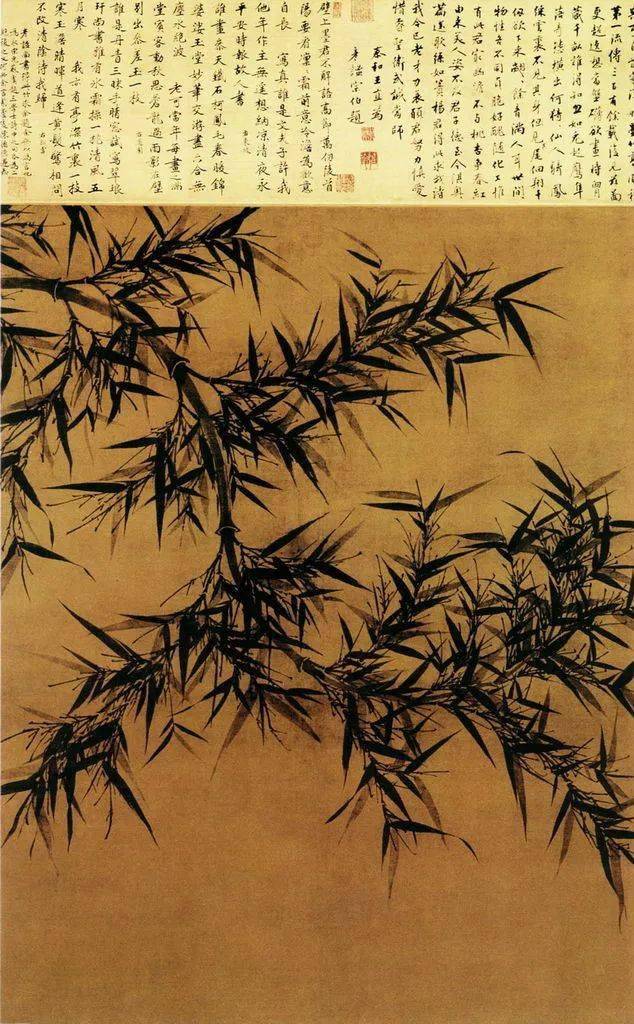 郑板桥画竹第一，那谁是第二？_墨竹_墨笔_顾安