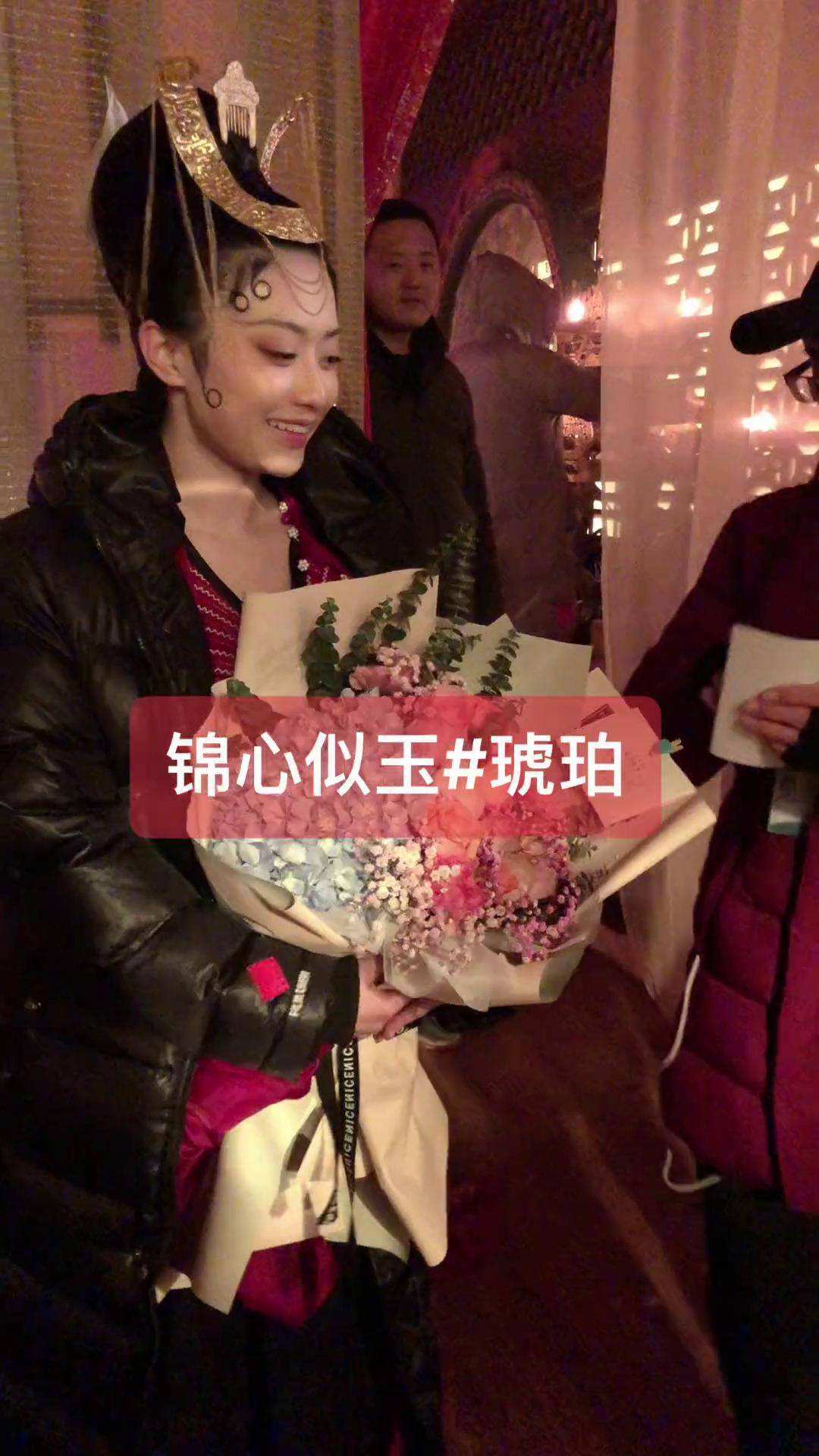 锦心似玉 琥珀 孙雪宁 片场花絮 古装女神