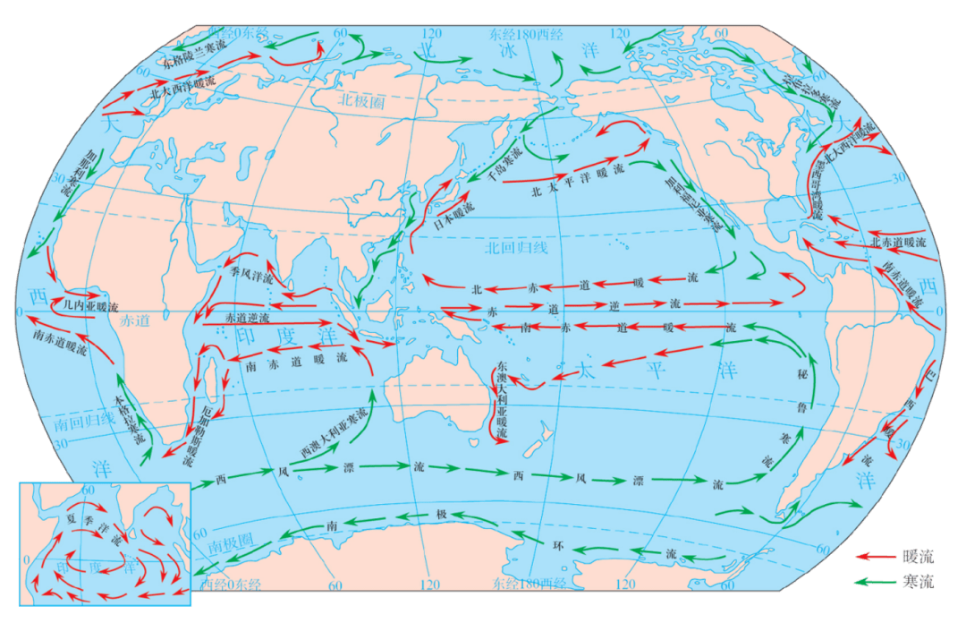 高考地理中的洋流!高考地理中的丁坝_海水_潮汐_海浪