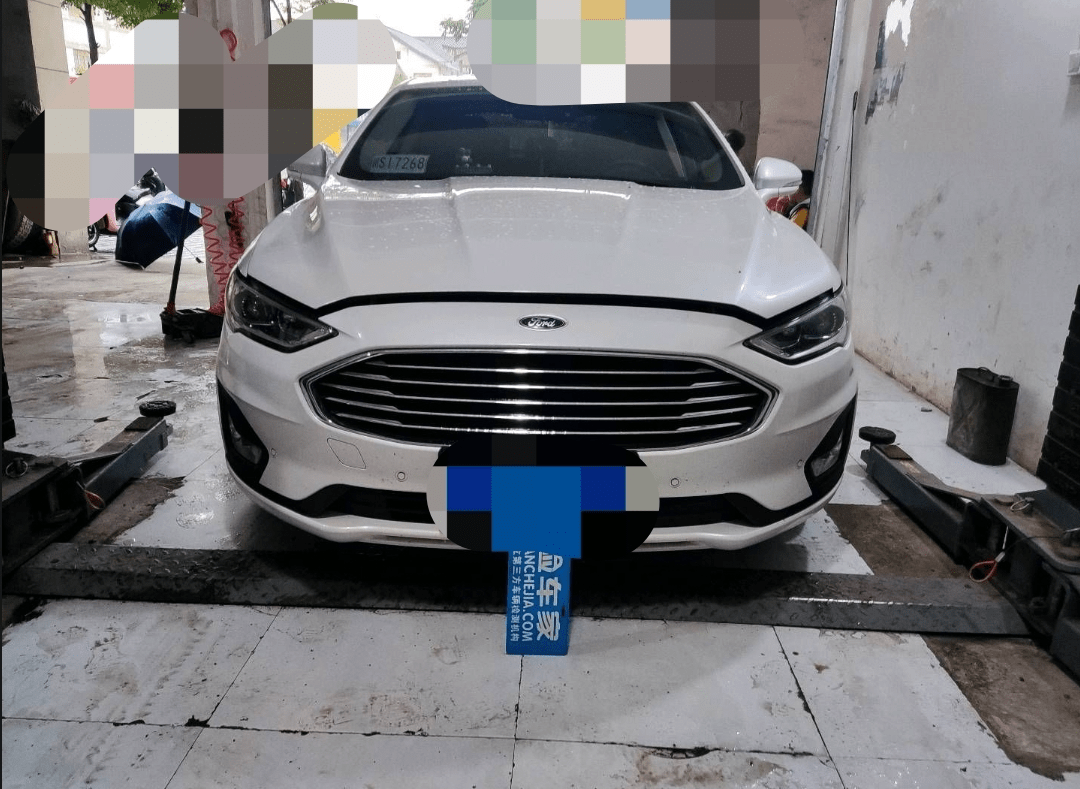 12万在某瓜买辆蒙迪欧，修理厂说是事故车，粉丝二次检测求真相！