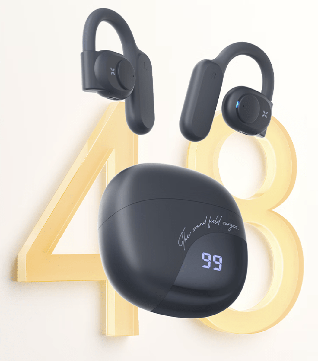 冇心推出Open Lux开放式真无线蓝牙耳机：型号为AE022 搭载16.2mm驱动单元