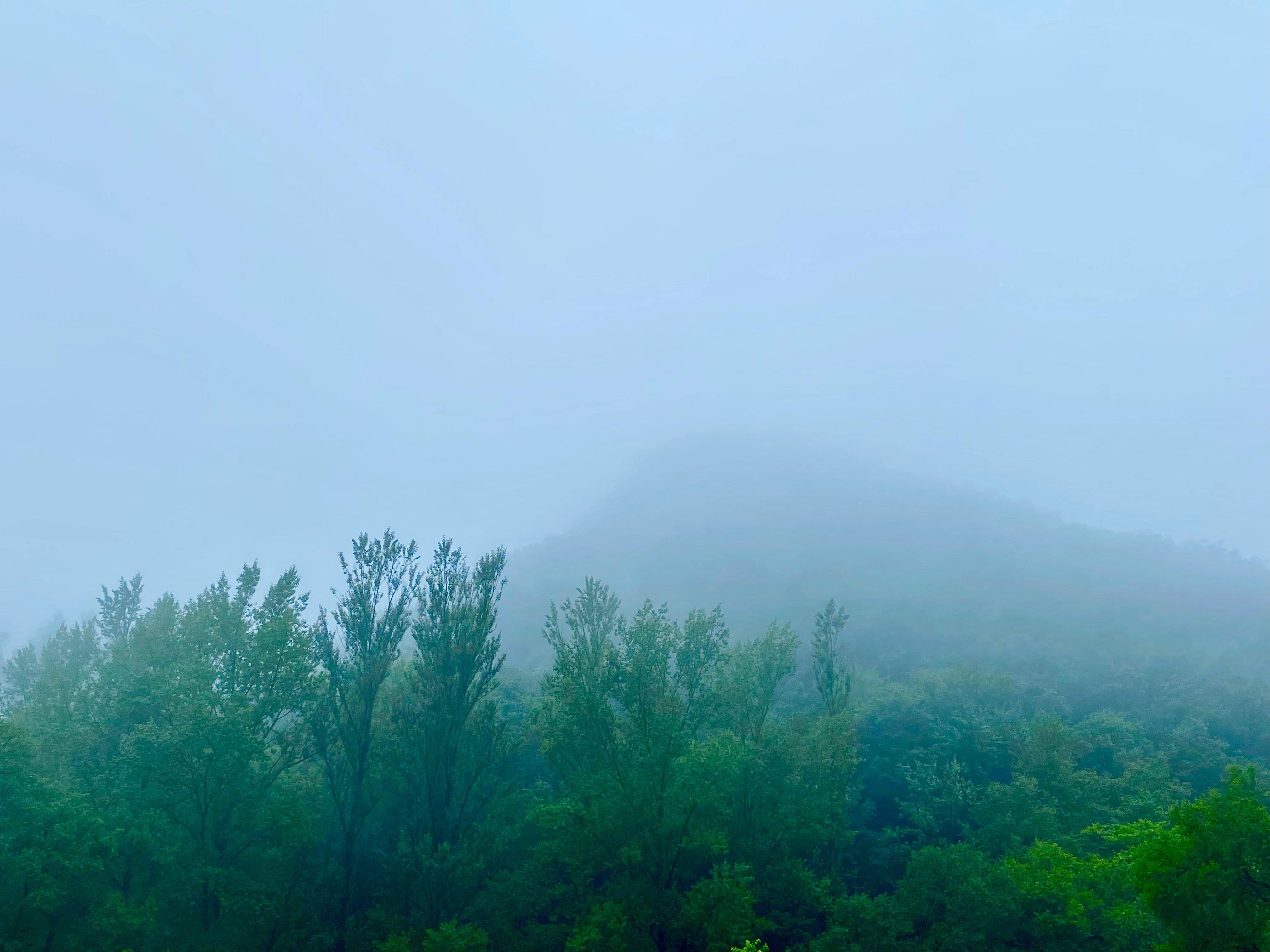 雨后山间图片