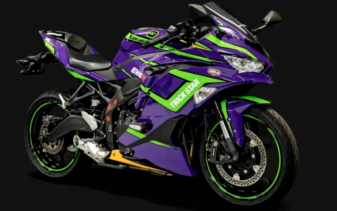 川崎发布zx-25r初号机联名版._搜狐汽车_搜狐网